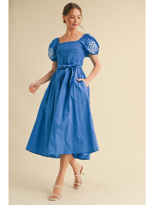 Brandy Blue Rose Dress