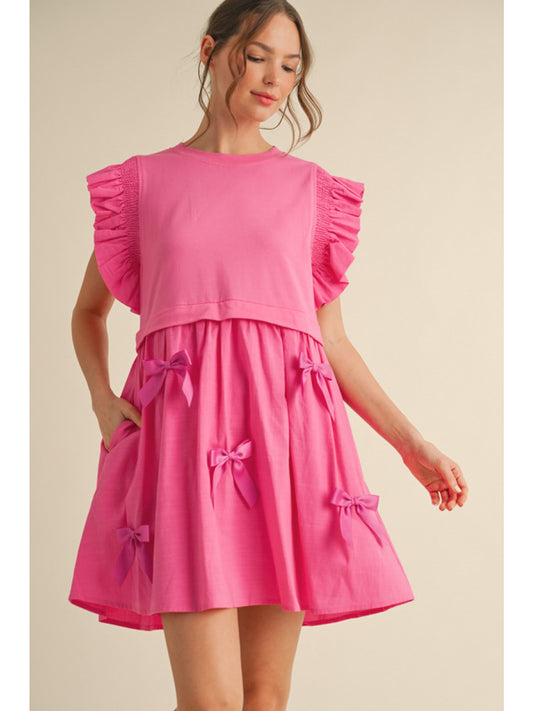 Pink Midi Dress