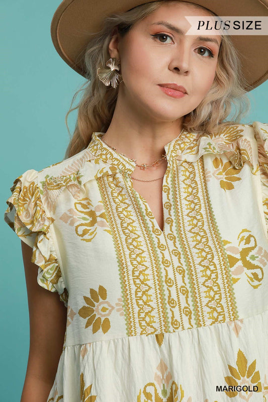 Flowy Playful Babydoll Dress